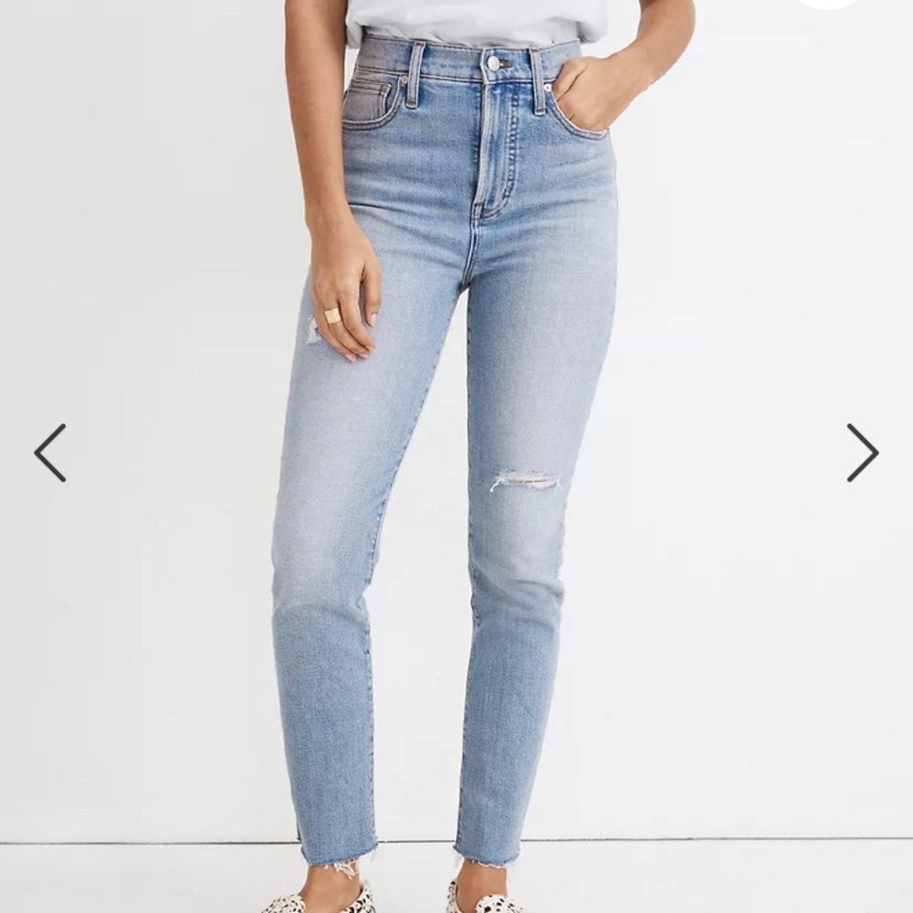 Madewell Tall Perfect Vintage Jean in Coffey Wash 31T